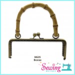 FRAME - SQUARE-WOOD-20CM (BRONZE & SILVER)
